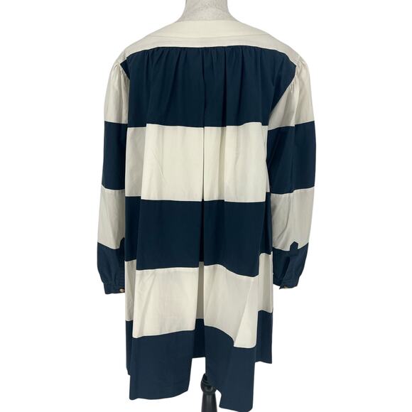 Moschino Couture Vintage Cruise me Baby Stripe Button Front Dress - Picture 15 of 15